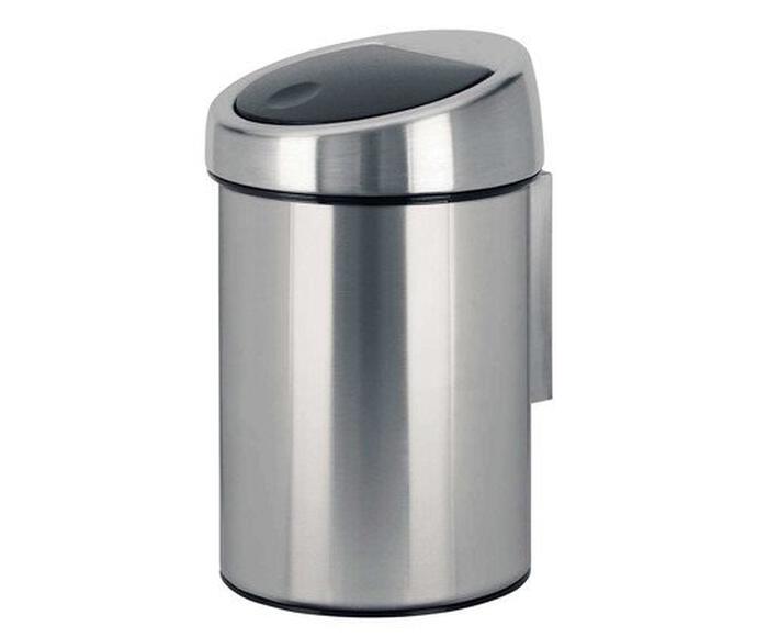 Lixeira em Inox Touch Bin Cromada image number 2