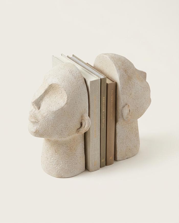 Aparador para Livros Faces Off-White image number 3