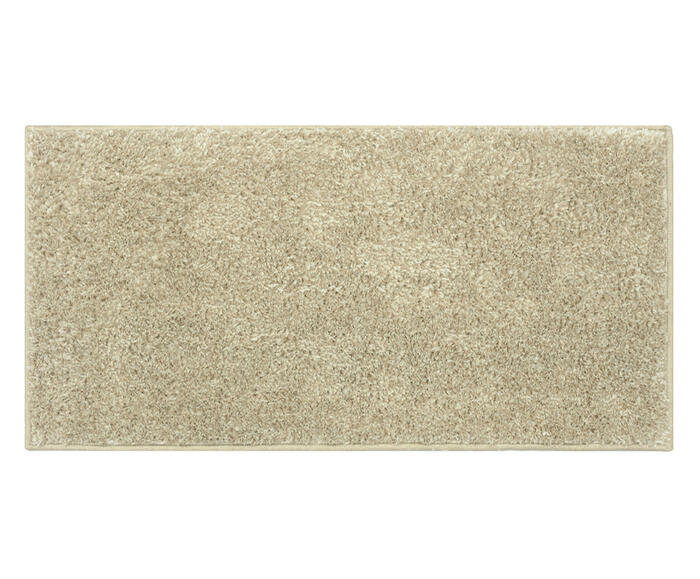 Passadeira Shaggy Smooth Mescla Bege - image 0