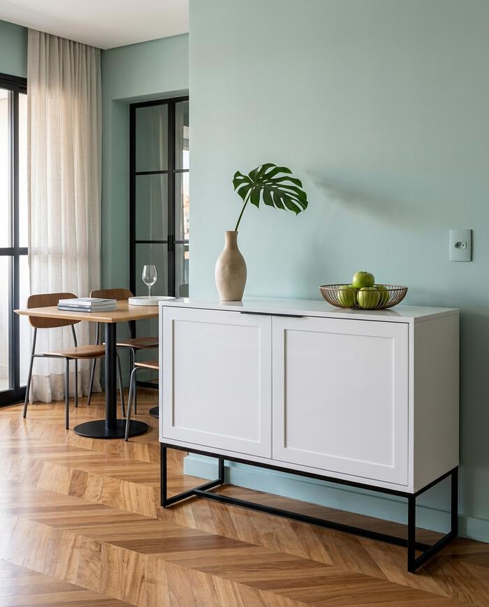Buffet Asine Branco e Preto - image 1