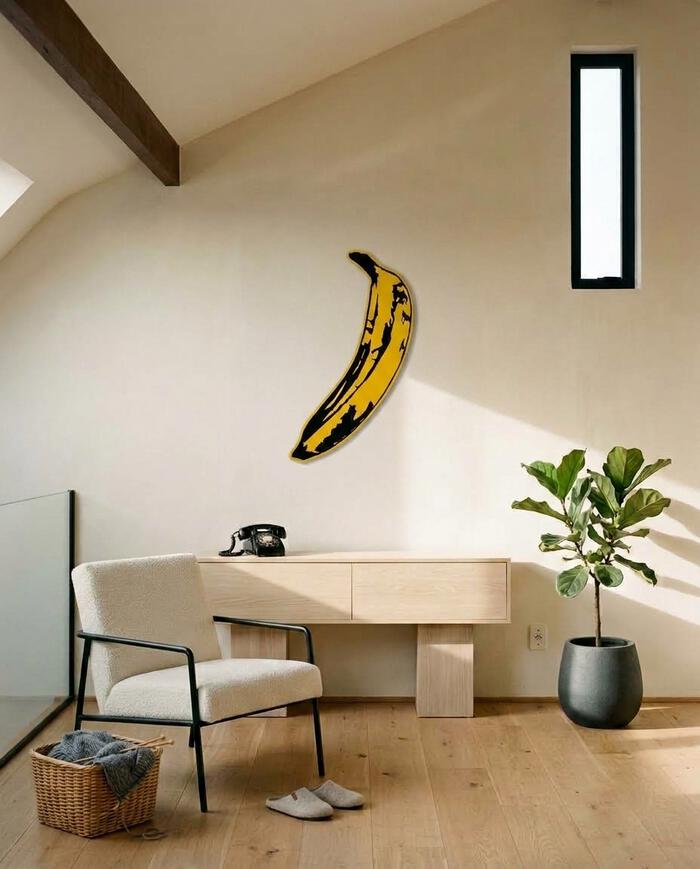 Escultura de Parede Banana Andy - image 1