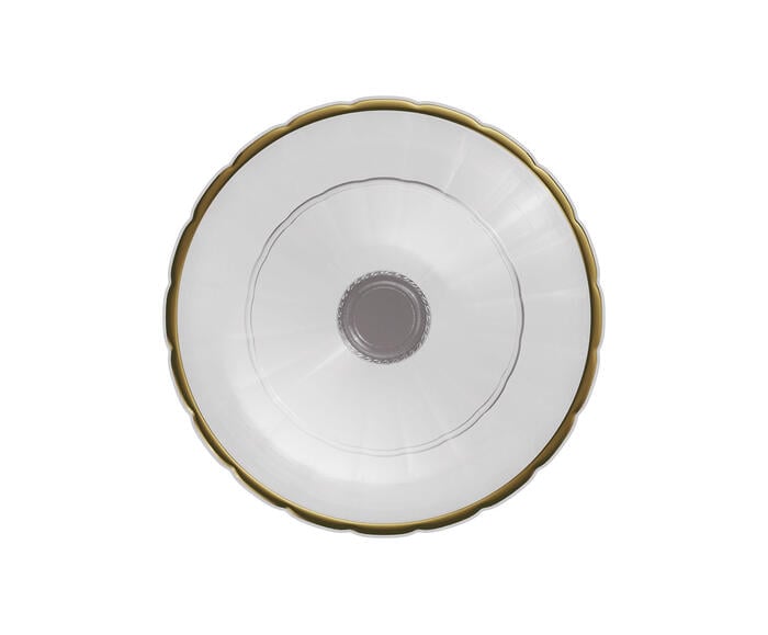 Ta&ccedil;a para Sobremesa com Fio de Ouro Imperial - image 1