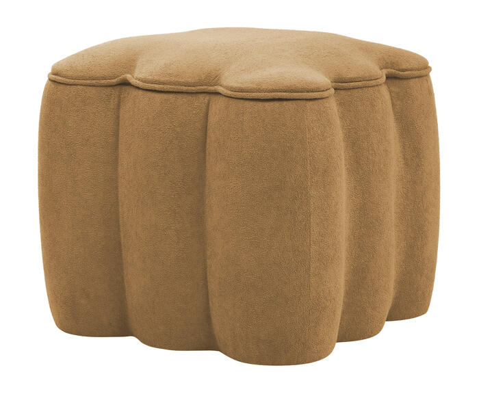 Puff Quadrado Boucle Pitanga image number 0