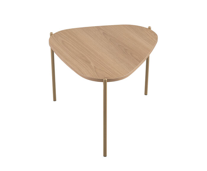 Mesa de Centro Org&acirc;nica Hanover e Dourado - image 1