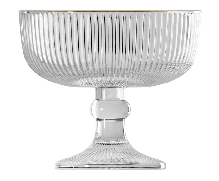 Ta&ccedil;a para Sobremesa com Fio Dourado Lines - image 0