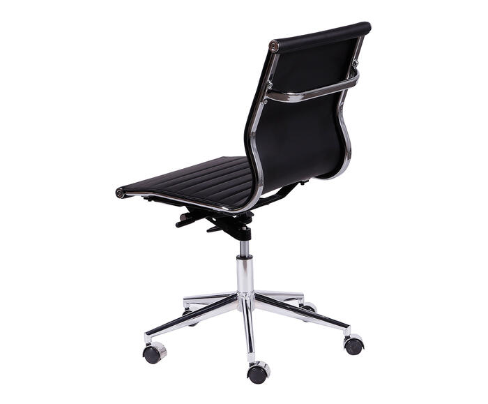 Cadeira Girat&oacute;ria com Rod&iacute;zios Office Eames Esteirinha image number 2