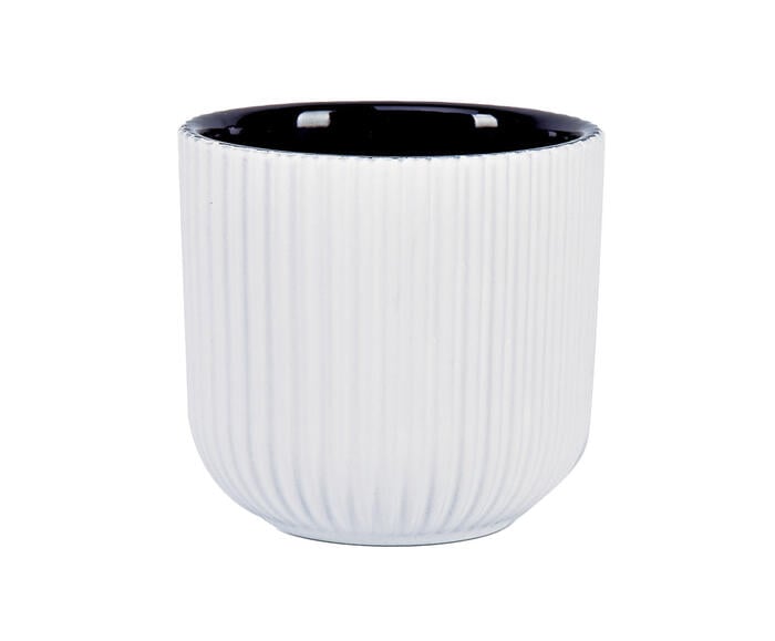Vaso em Cer&acirc;mica Lines Cinza II - image 0