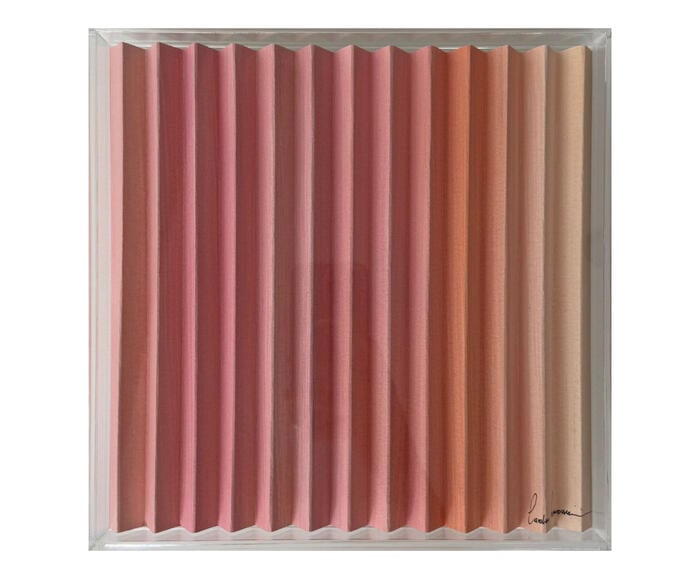 Quadro Degrad&ecirc; Rosa Beb&ecirc; - image 1