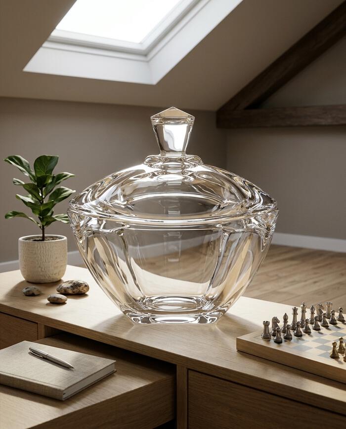 Potiche Noble em Cristal image number 3