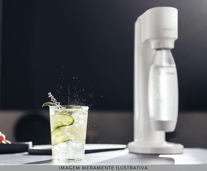 M&aacute;quina para Gaseificar &Aacute;gua Gaia Sodastream Branca image number 2