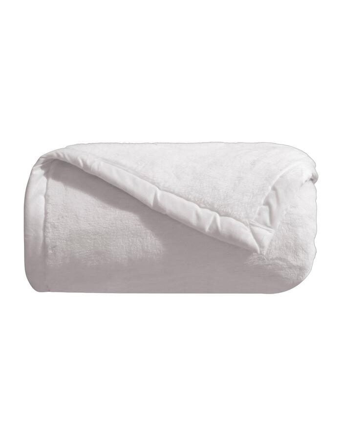 Cobertor Serenit&agrave; Branco Soft - Casal - image 0