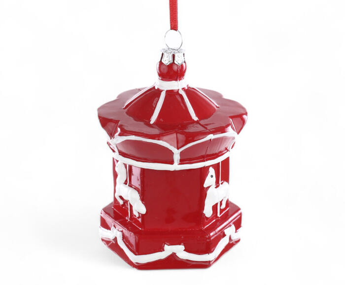 Enfeite para Pendurar Carrossel  - Vermelho image number 2