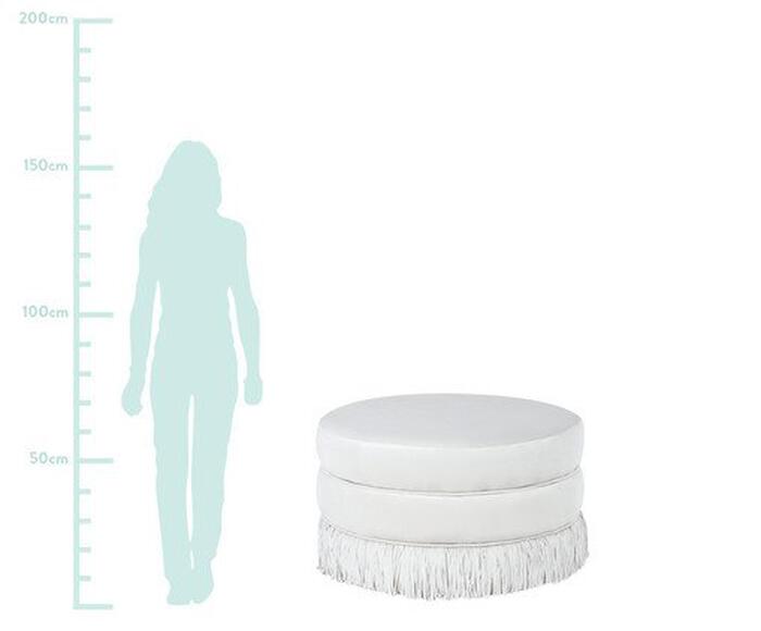 Puff Franja Disco - Off White image number 6