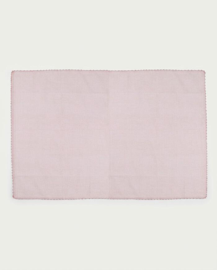 Jogo de Lugar Americano Cotton Rosa image number 4