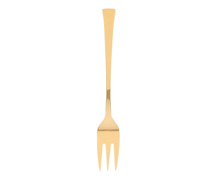Jogo de Garfos para Bolo em Inox Berna - Dourado image number 2