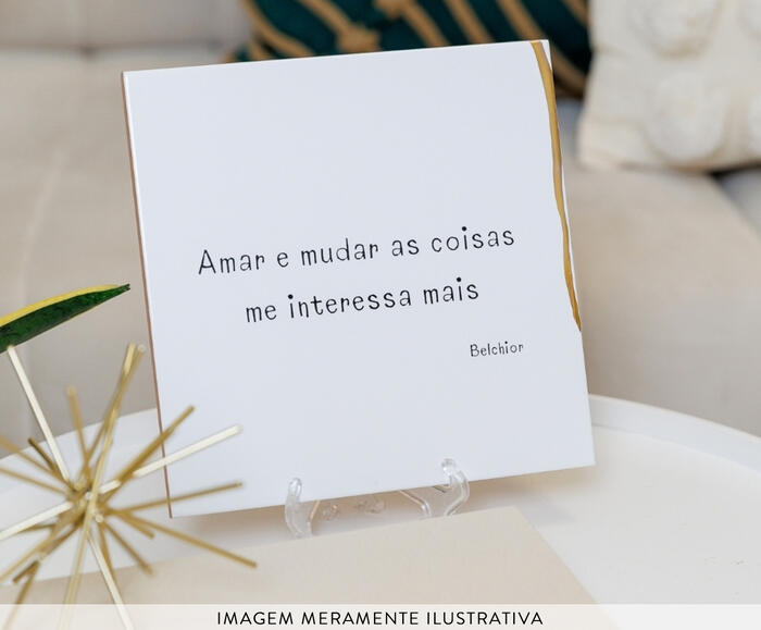 Azulejo Decorativo "Amar e Mudar" - image 1