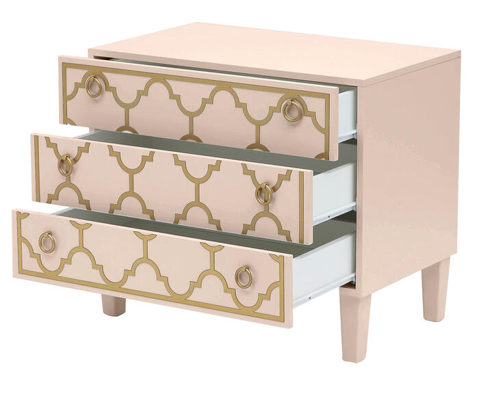 Mesa de Cabeceira Marrocos Burlywood - Taupe image number 3