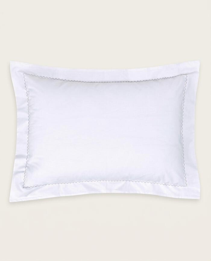 Fronha Bordada Unique Branco 200 Fios - image 0