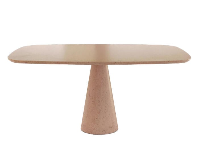 Mesa de Jantar com Tampo P&eacute;treo Terra - image 0