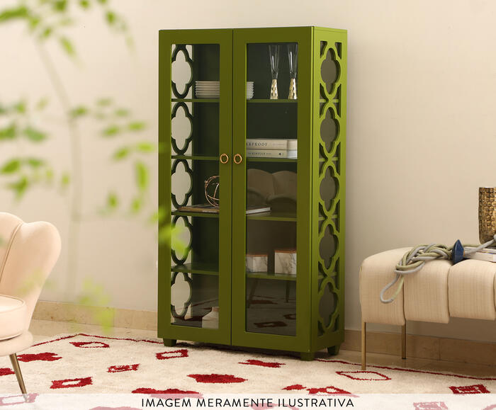 Mesa de centro Muxarabi Olivedrab - Verde Musgo image number 4