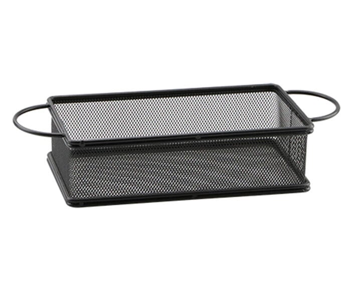 Cesta Organizadora para Alimentos em Inox Preto - image 0