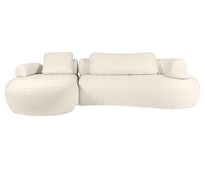 Sof&aacute; Laguna by Elle - Chaise Esquerda Boucle Off White II image number 0