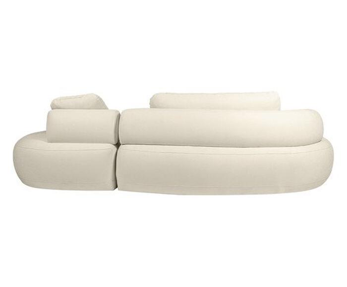 Sof&aacute; Laguna by Elle - Chaise Direita  - Boucle Bege VI image number 5