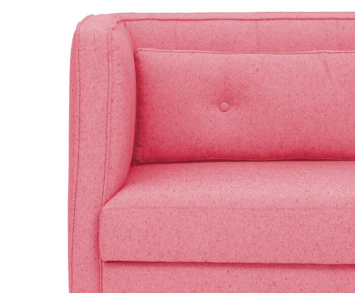 Sof&aacute; Day Bed Bergamo - Rosa image number 2