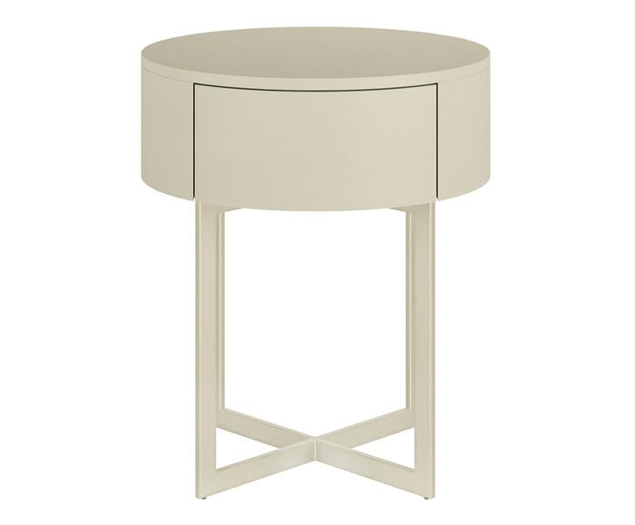 Mesa de Cabeceira Redonda Pecci Frap&ecirc; - image 0