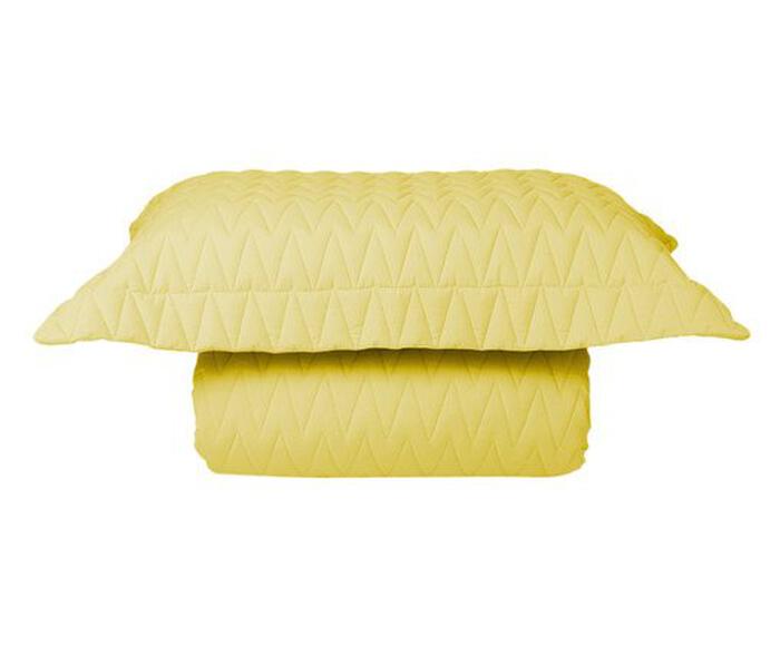 Jogo de Cobre-Leito Zig Amarelo 200 Fios - image 0