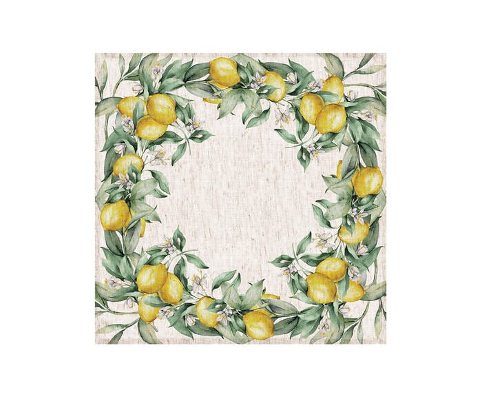 Guardanapo de Mesa em Linho Lima Frame - Off White - image 0