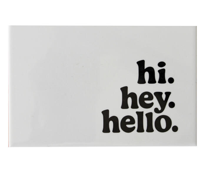 Azulejo Decorativo "Hi.Hey.Hello." - image 0