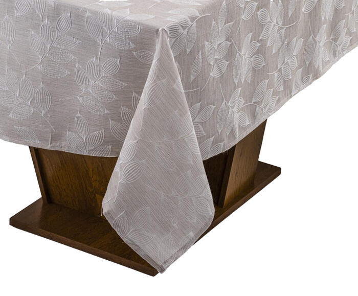 Toalha de Mesa Imperme&aacute;vel Folhas Natural - image 1