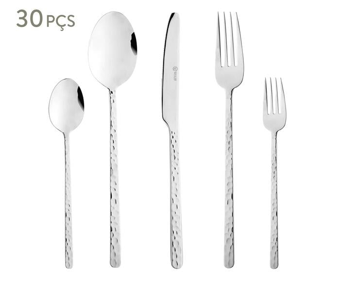 Faqueiro de A&ccedil;o Inox Veneza - image 0