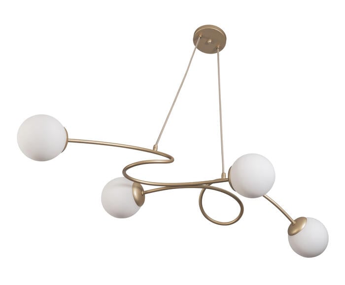 Pendente Tie Champagne Bivolt - image 0
