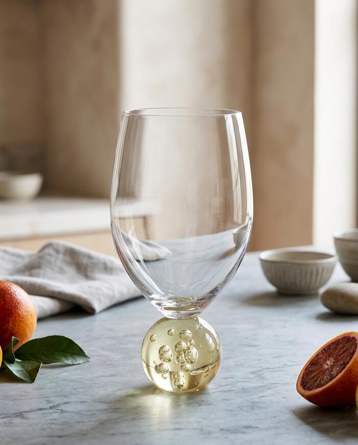 Ta&ccedil;a para Vinho em Cristal Bubble - image 1