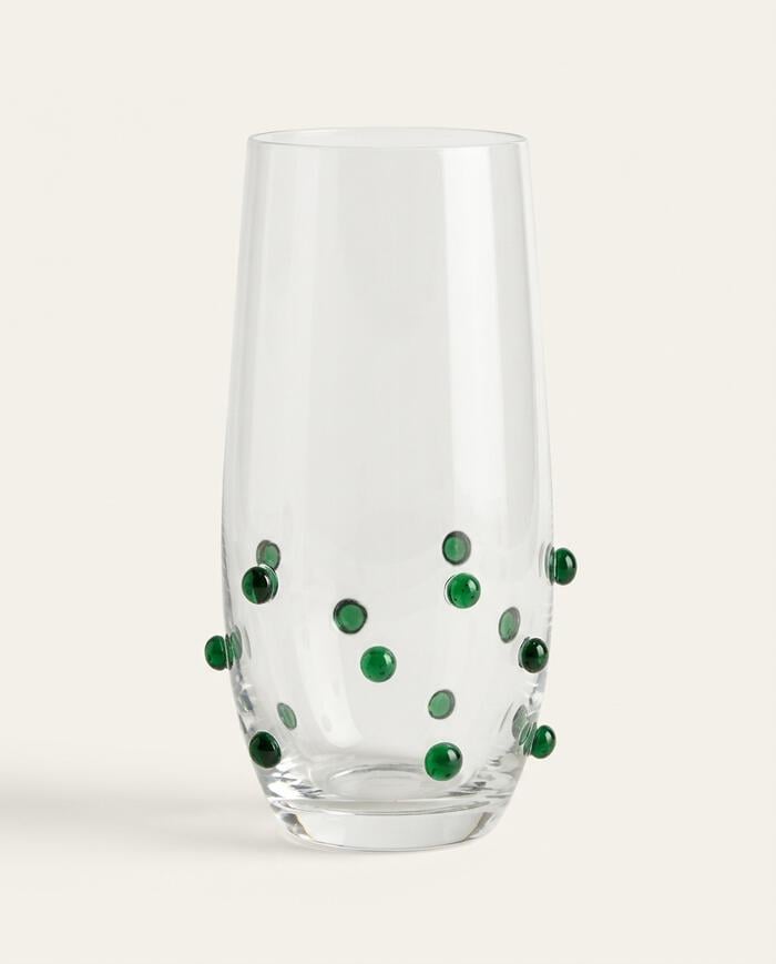 Copo Long Drink Candy Gemas Verde Floresta - image 0