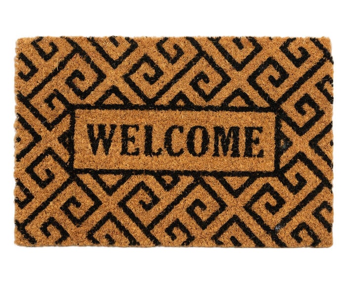 Capacho Sergipe Welcome Geometric - 30X45cm image number 0