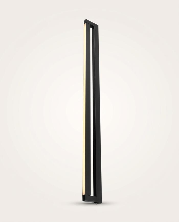 Arandela Led Lines Preto Bivolt - image 0