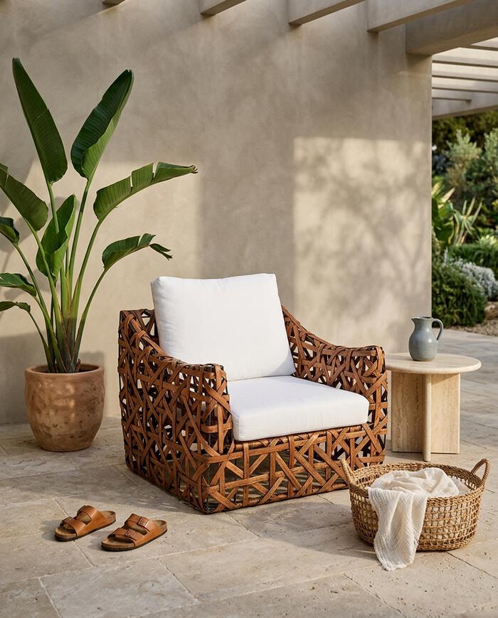 Poltrona Oriente - Marrom image number 5