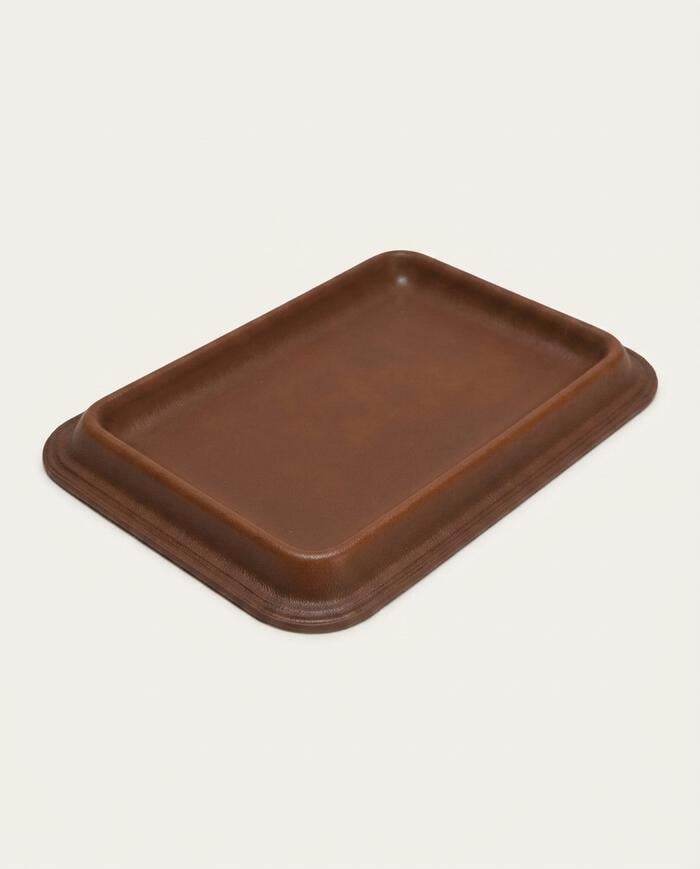 Bandeja Decorativa Decorativa Tabula Marrom - image 0