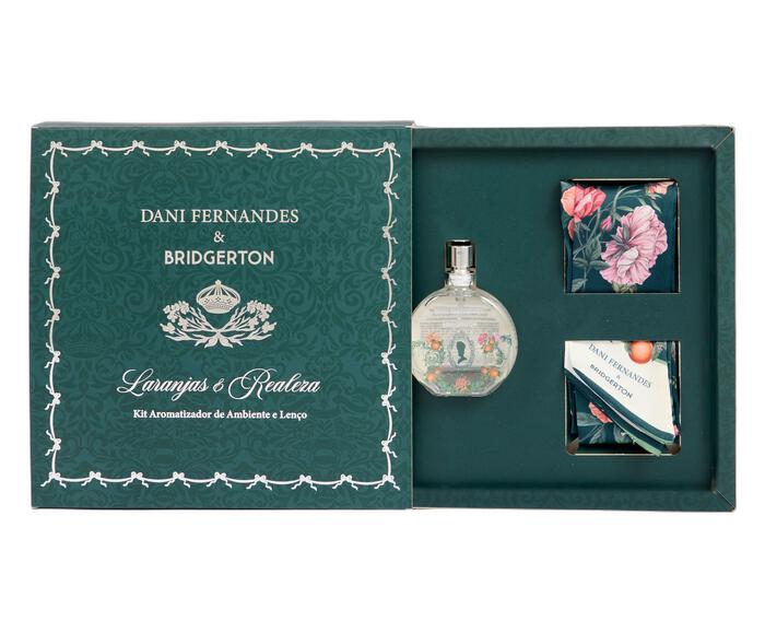 Jogo de Aromatizador e Len&ccedil;o Laranjas e Realeza - image 0