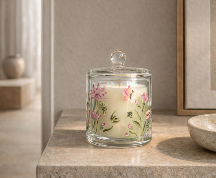 Vela Perfumada com Cloche Garden image number 3