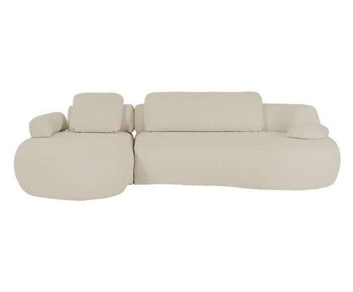 Sof&aacute; Laguna by Elle - Chaise Esquerda Boucle Off White II image number 0