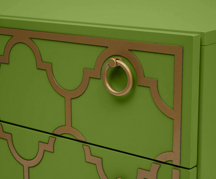 Mesa de Cabeceira Marrocos Olivedrab - Verde Musgo image number 6