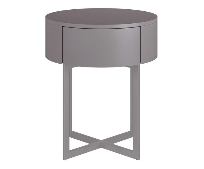 Mesa de Cabeceira Redonda Pecci Cinza - image 0