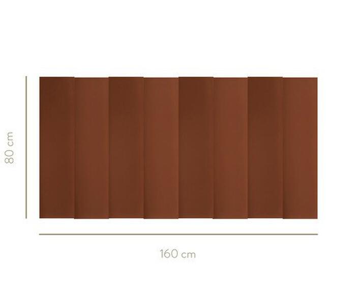 Cabeceira Modular em Veludo Duni Linear - image 1