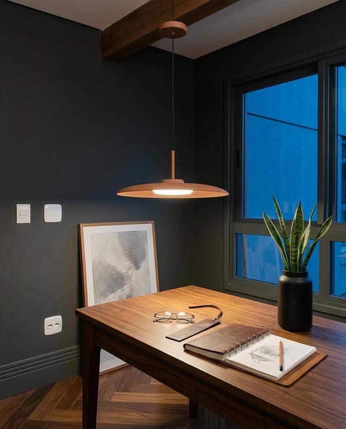 Pendente Led Dot Terracota Bivolt image number 3
