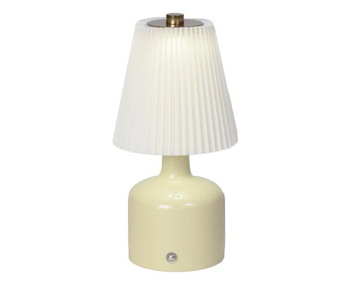 Lumin&aacute;ria de Mesa Tinny Amarelo Claro - image 0