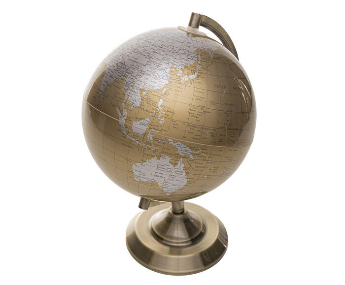 Globo Decorativo World Golden - image 1
